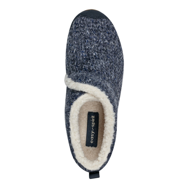 Easy Spirit Trippin Cozy Booties Navy