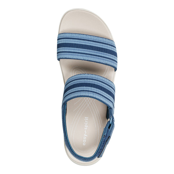 Easy Spirit Tristen Flat Sandals Blue