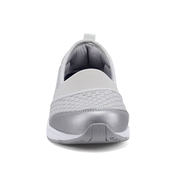 Easy Spirit Twist Slip On Sneakers Grey Woven