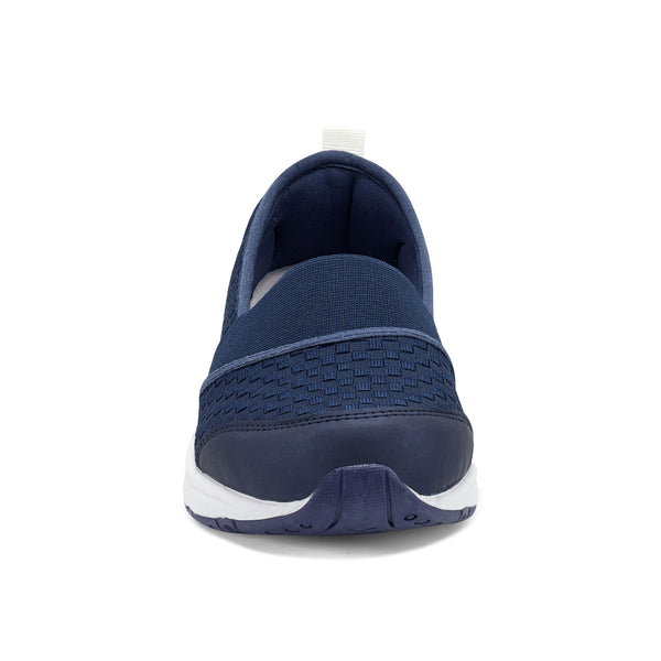 Easy Spirit Twist Slip On Sneakers Navy Woven