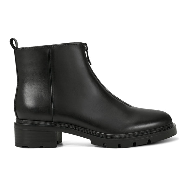 Easy Spirit Vasso Casual Booties Black Leather