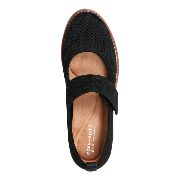 Easy Spirit Venna Casual Mary Jane Flats Black