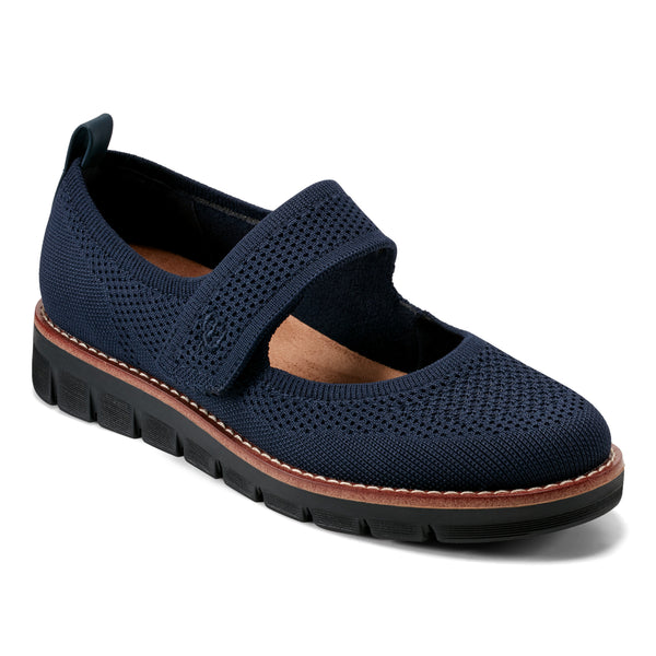 easy spirit Venna Casual Mary Jane Flats Navy