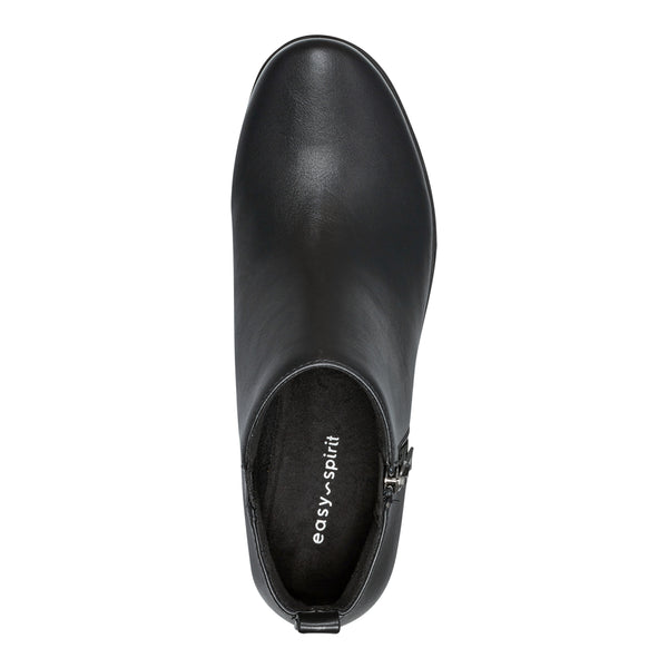 Easy Spirit Yena Casual Wedge Booties Black