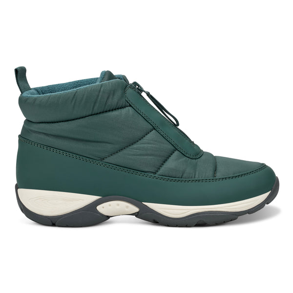 Easy Spirit Edele Cold Weather Casual Booties Dark Green