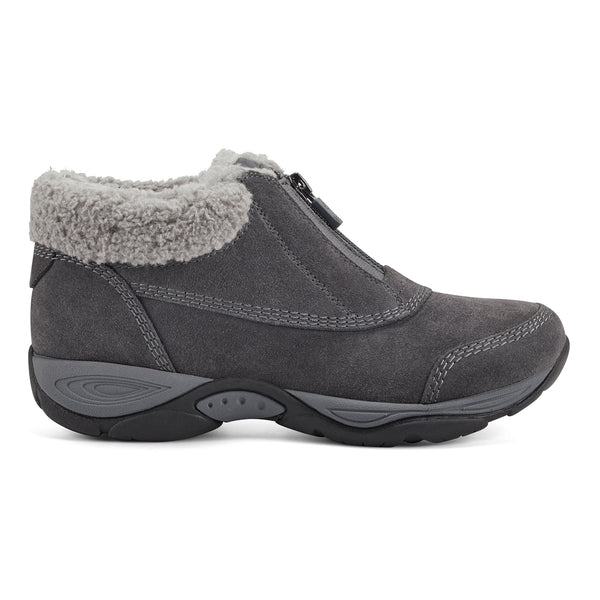 Easy Spirit Exclaim Cold Weather Booties Grey Suede