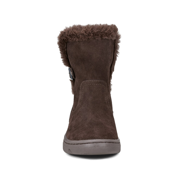 Easy Spirit Graye Cold Weather Booties Dark Brown Suede