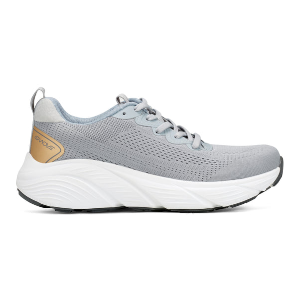 Easy Spirit Laconia EMOVE Walking Shoes Medium Grey