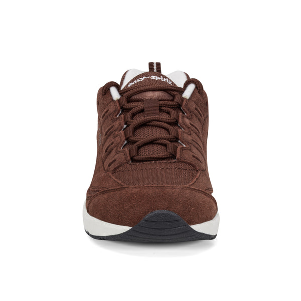 Easy Spirit Romy Walking Shoes Chocolate Brown Suede