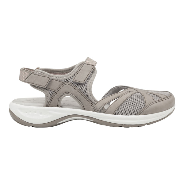 Easy Spirit Splash Flat Hiking Sandals Khaki Multi Nubuck