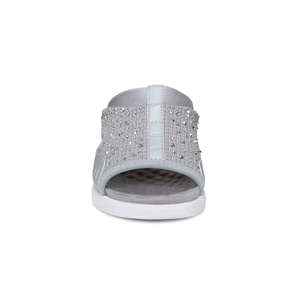 Easy Spirit Traciee Slip On Sandals Medium Grey Stone