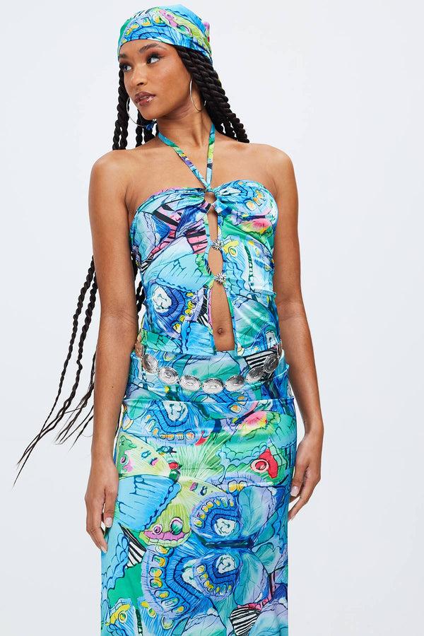 Easy Tiger Dazed Butterfly Top