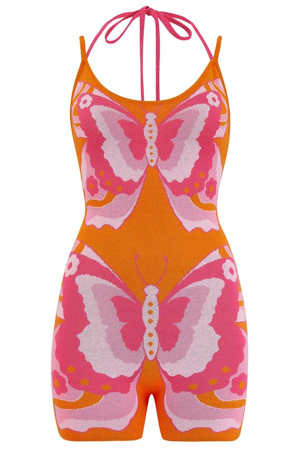 easy tiger Free Your Soul Knitted Playsuit