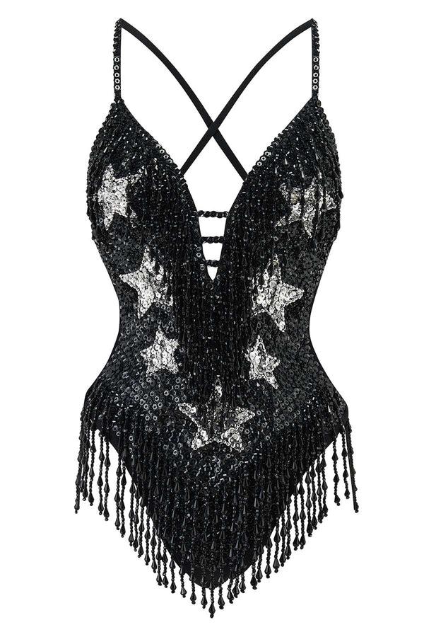 easy tiger Stargazer Bodysuit - Black