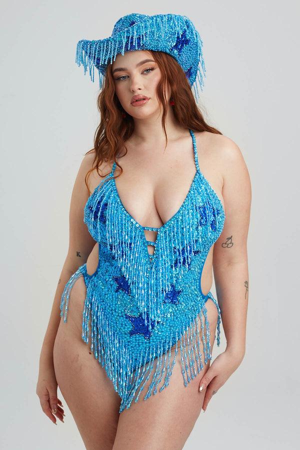Easy Tiger Stargazer Bodysuit - Blue