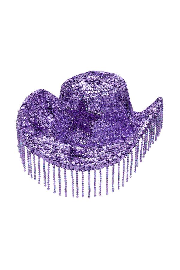 easy tiger Stargazer Cowboy Hat - Lilac