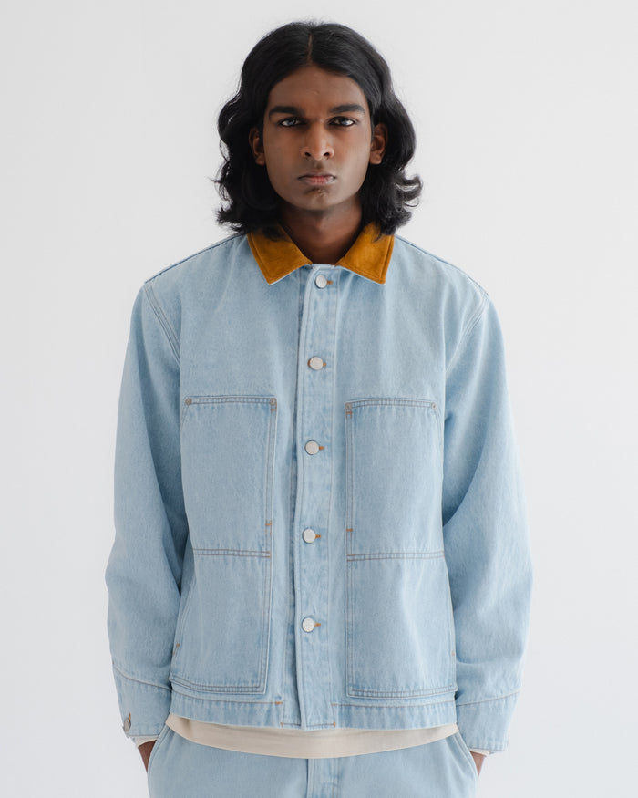 eat dust Arizona Jacket Generation Denim Blue/Bleached