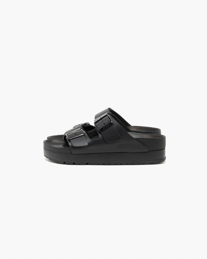 eat dust Birkenstock Arizona Flex Platform EXQ LENA Black