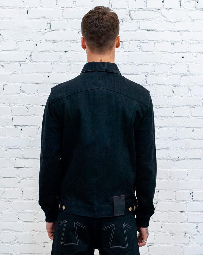 Eat Dust 736 Sleeveless Jacket Black Denim