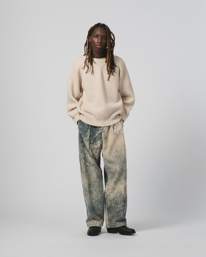 Eat Dust Ambassador Pant Felino Cord Beige/Ink