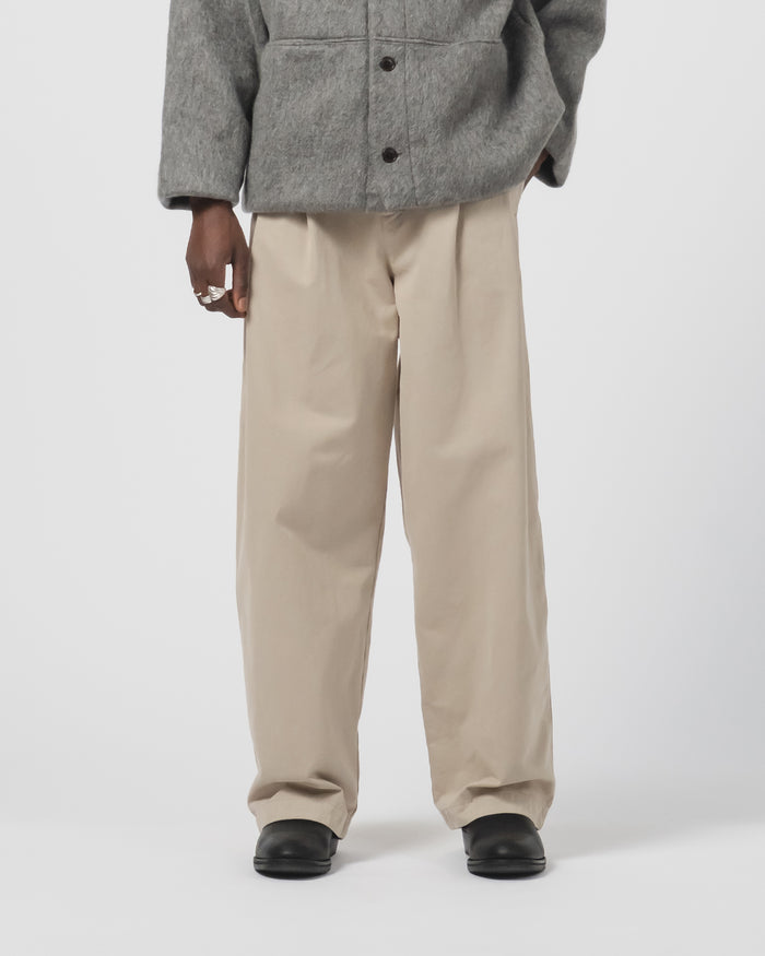 Eat Dust Ambassador Pants Gabardine Satin Oyster
