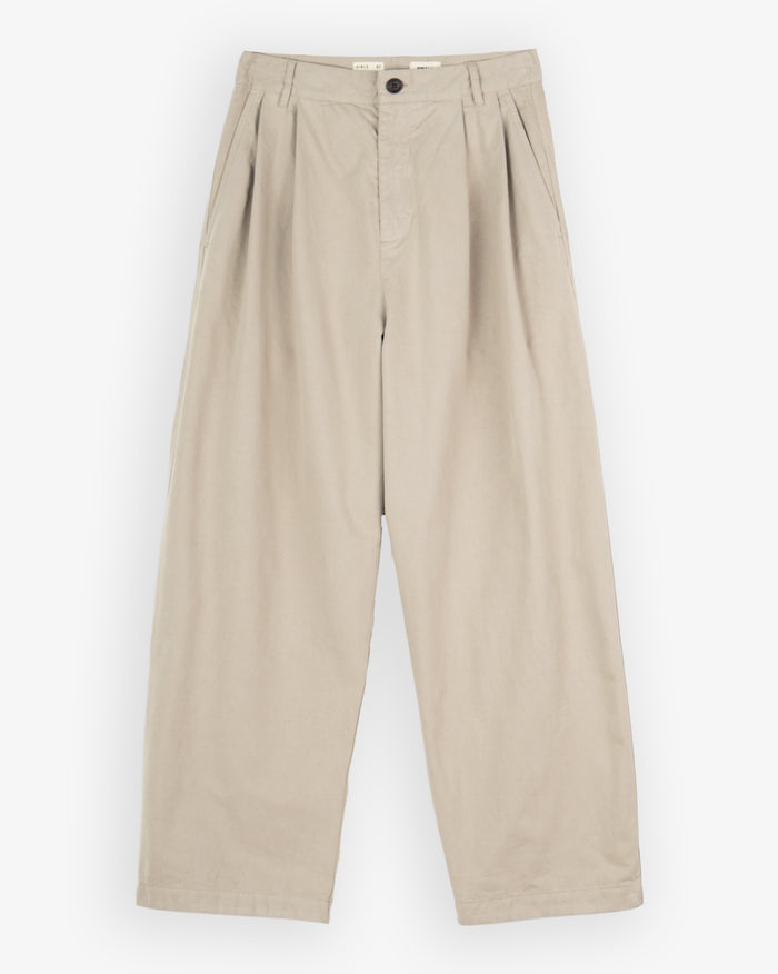 eat dust Ambassador Pants Gabardine Satin Oyster