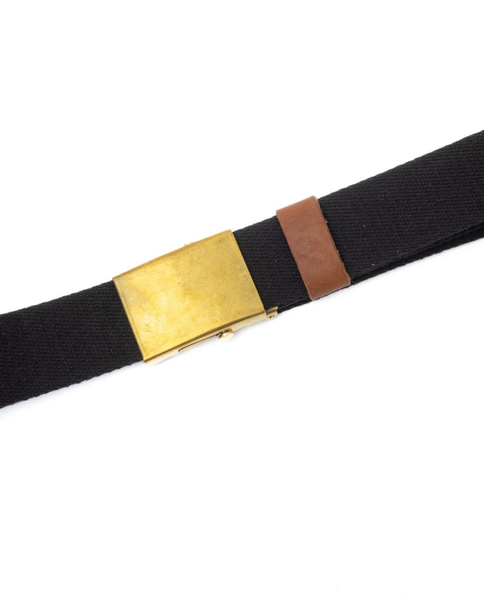 Eat Dust Army Belt Canvas Black