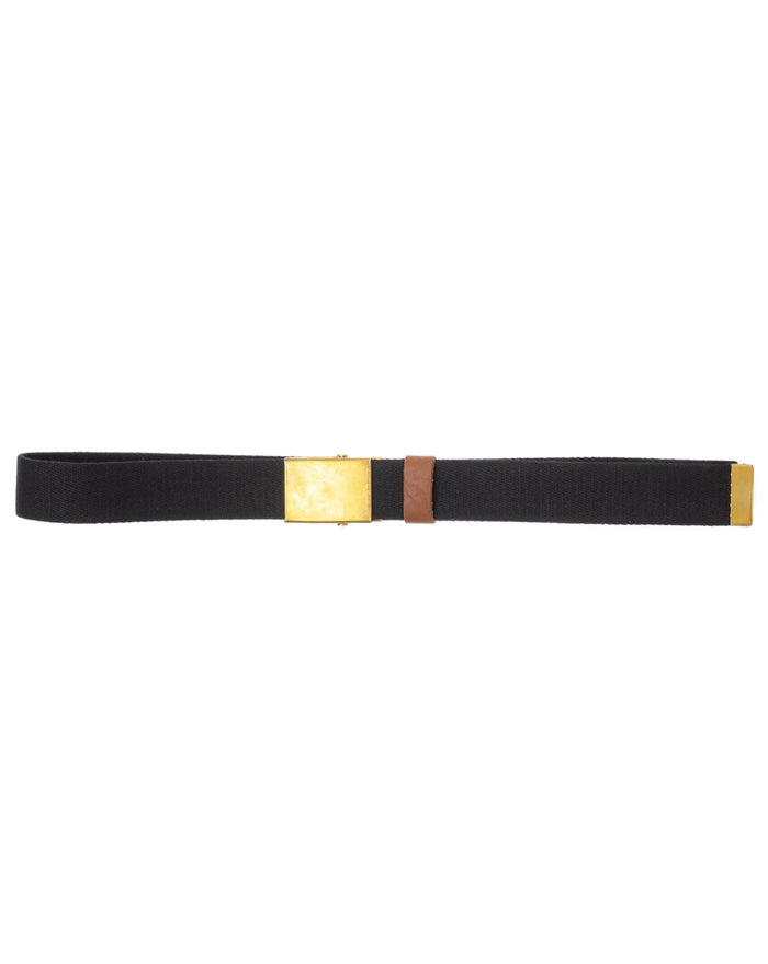 eat dust Army Belt Canvas Black