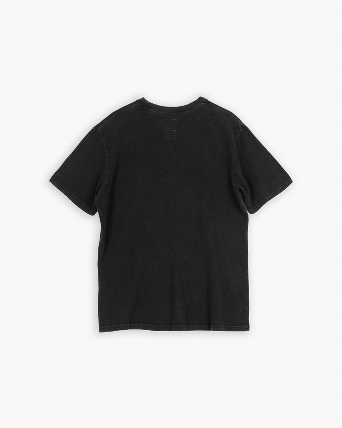 Eat Dust Basic Pocket T Cotton Hemp Vintage Black