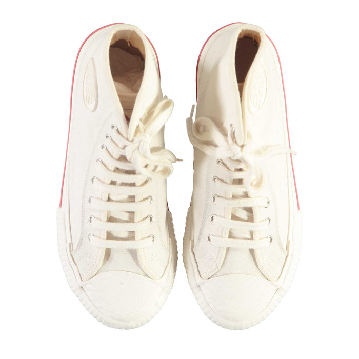 Eat Dust Basket High Canvas Ecru Canvas