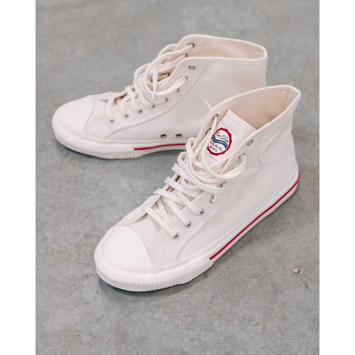 Eat Dust Basket High Canvas Ecru Canvas