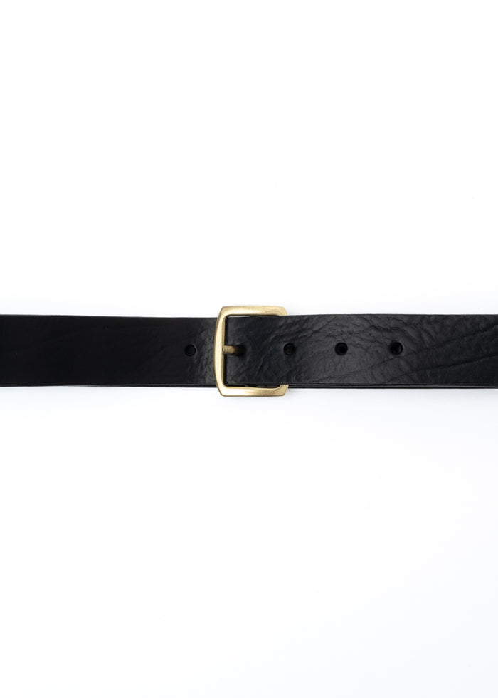 Eat Dust Belt Bridge Leather Black