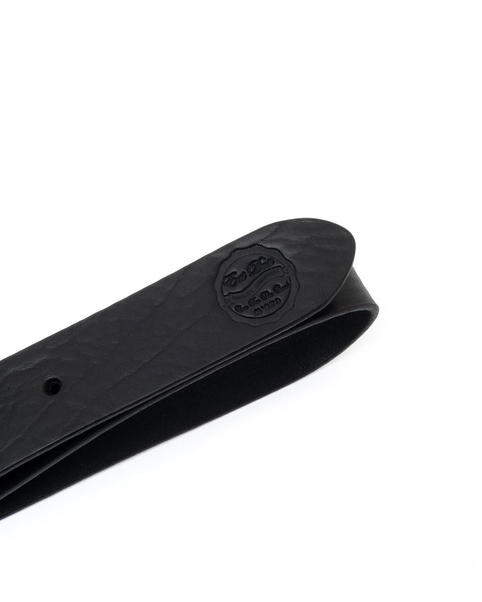 Eat Dust Belt Bridge Leather Black