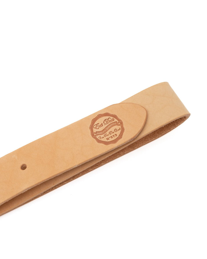Eat Dust Belt Bridge Leather Natural