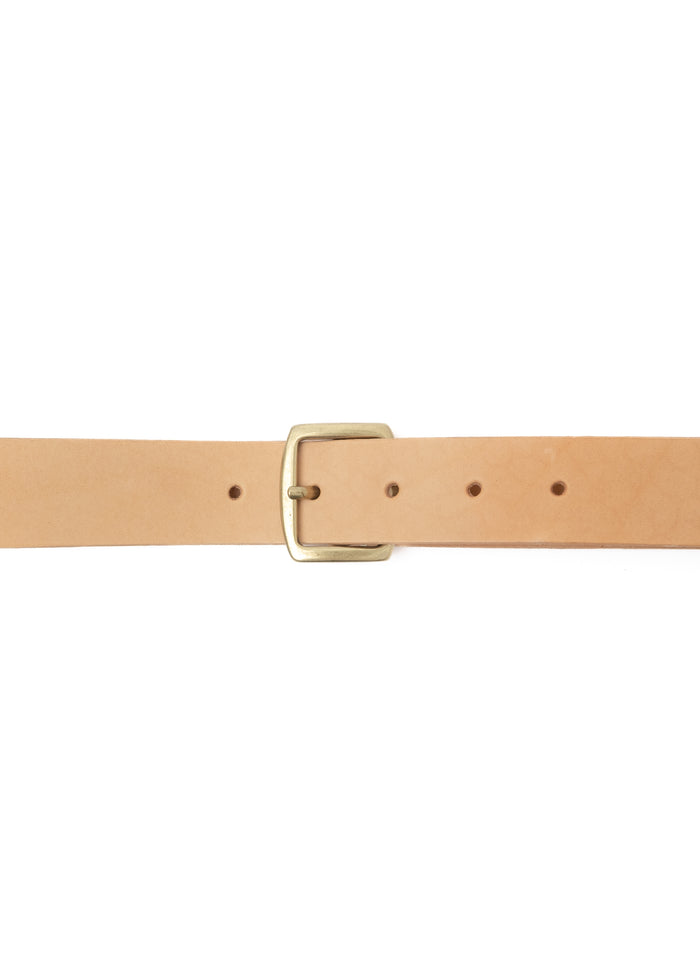 Eat Dust Belt Bridge Leather Natural