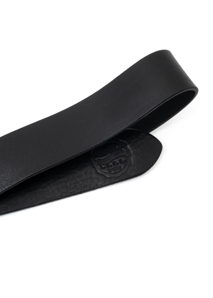 Eat Dust Belt Skull Logo Black