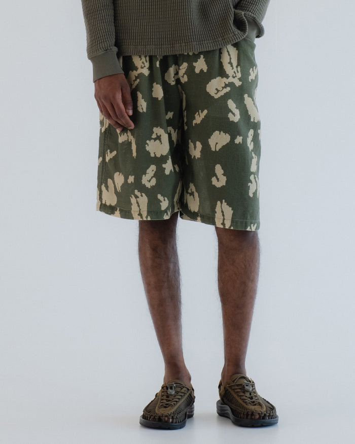 Eat Dust Bermuda Cloud Camo Mesh Mint/Off White