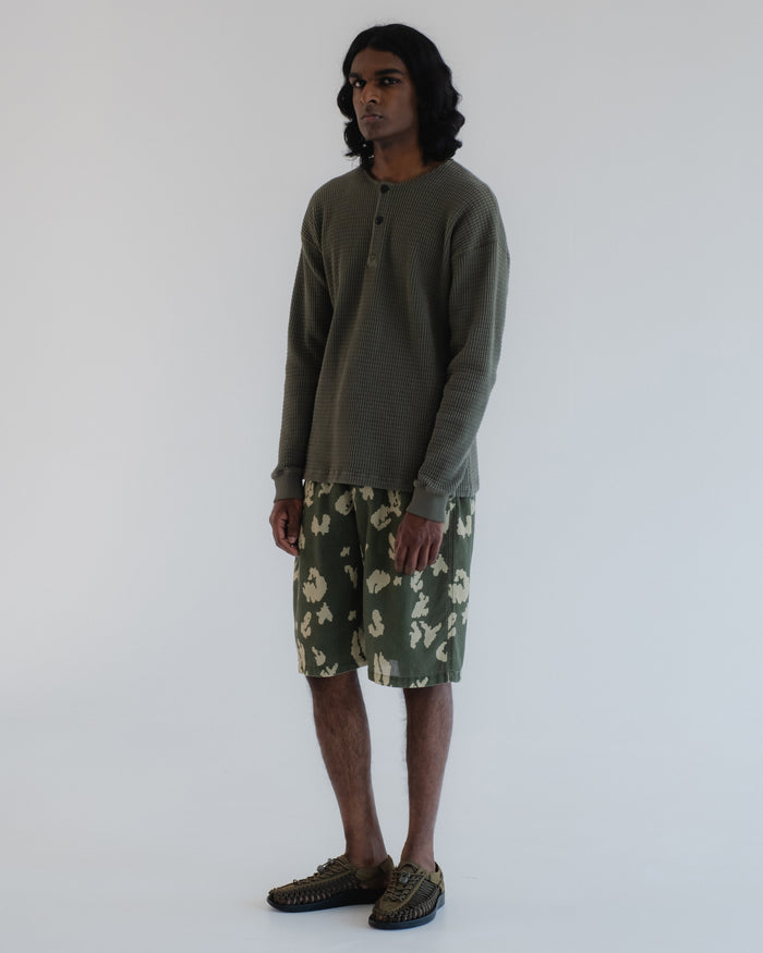 Eat Dust Bermuda Cloud Camo Mesh Mint/Off White