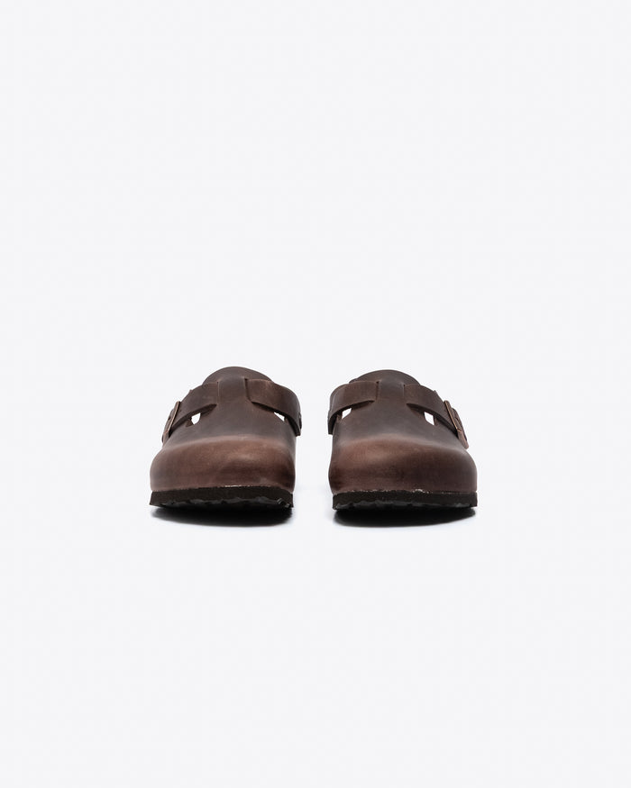 Eat Dust Birkenstock Boston Habana (Narrow)