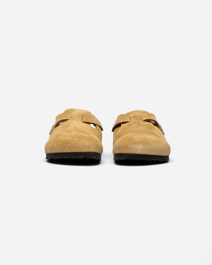 Eat Dust Birkenstock Boston Latte Cream (Narrow)