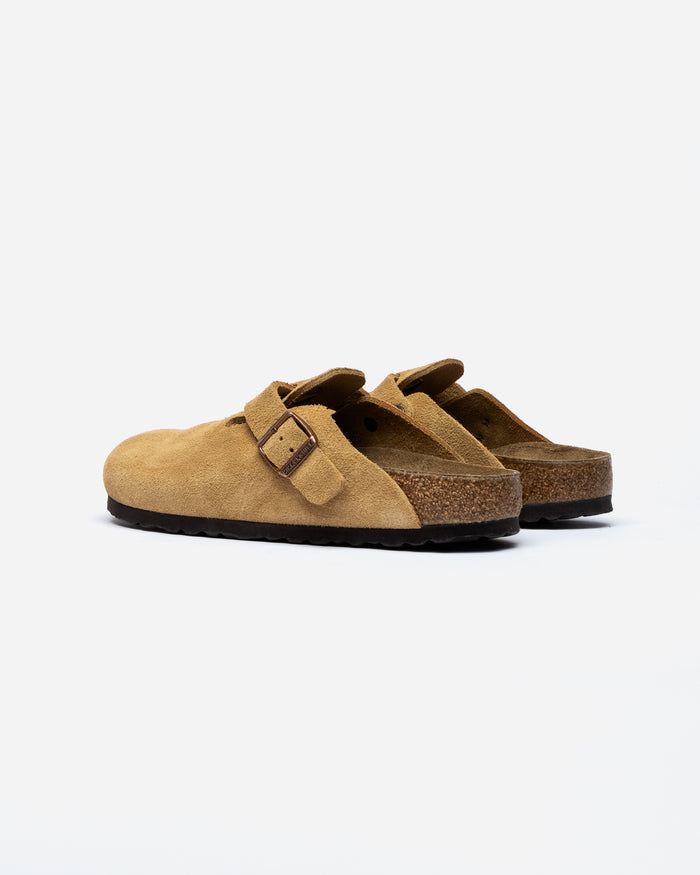 Eat Dust Birkenstock Boston Latte Cream (Narrow)