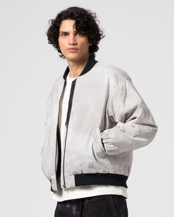 Eat Dust Bomber Tie Dye Nylon Deep Sea