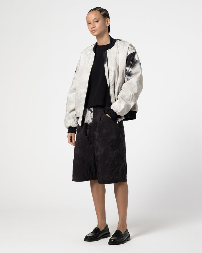 Eat Dust Bomber Tie Dye Nylon Deep Sea