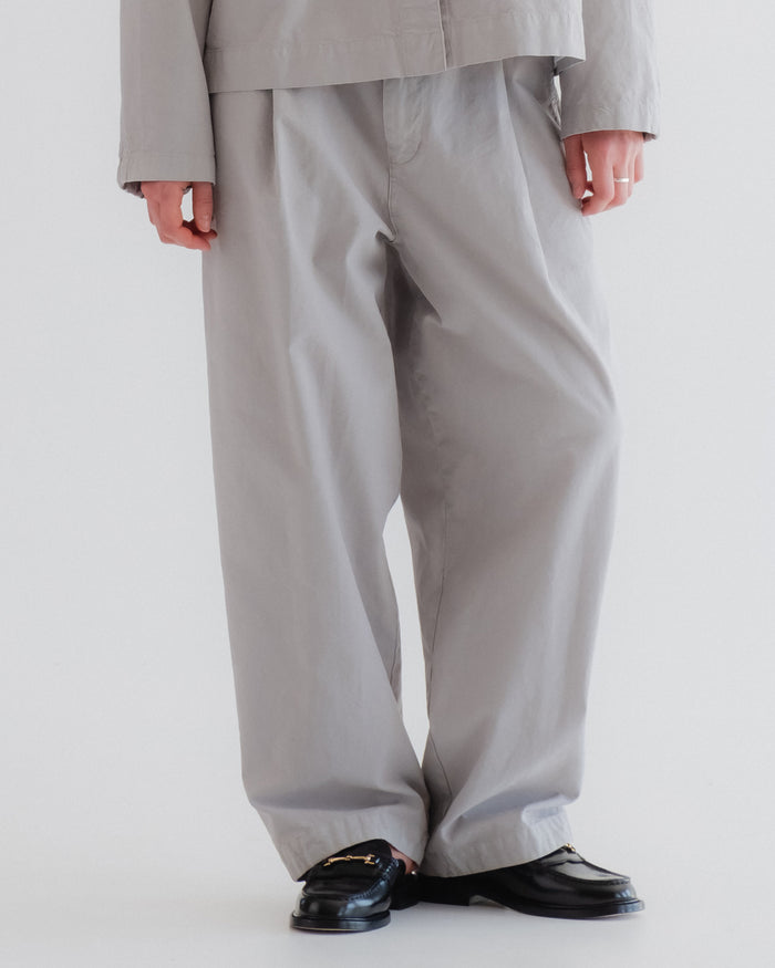 Eat Dust British Worker Cotton Linen Oyster