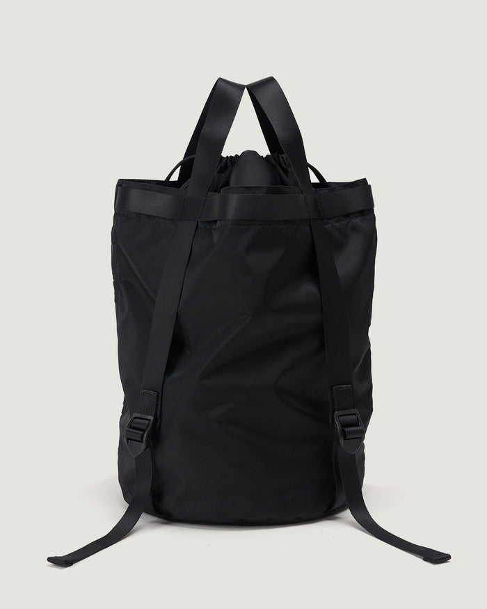 Eat Dust Bucket Backpack Nylon Twill Black