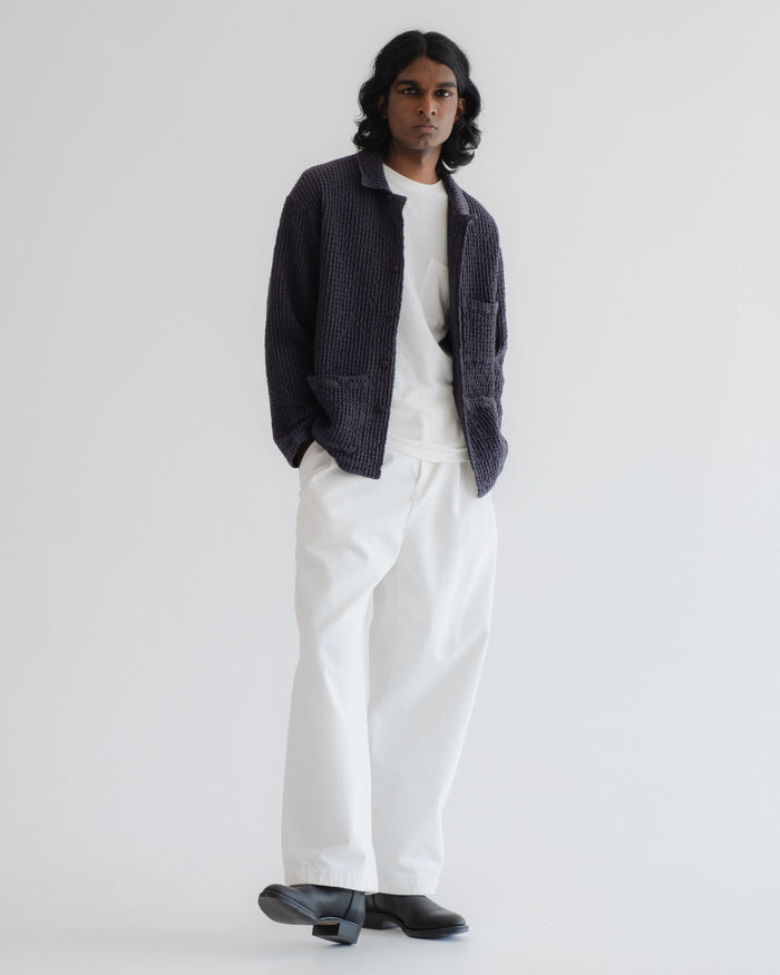 Eat Dust Cabana Shirt Chickpea Cotton Asphalt