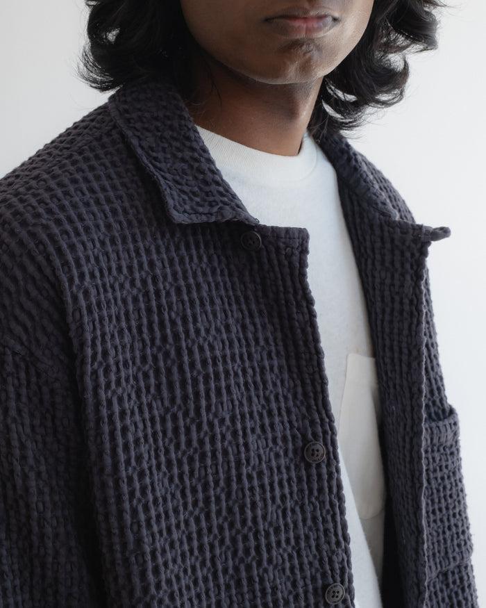 Eat Dust Cabana Shirt Chickpea Cotton Asphalt