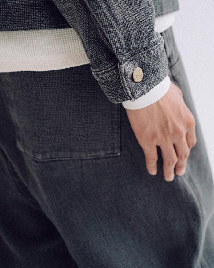 Eat Dust Cargo Pants A-Gi Cotton Asphalt