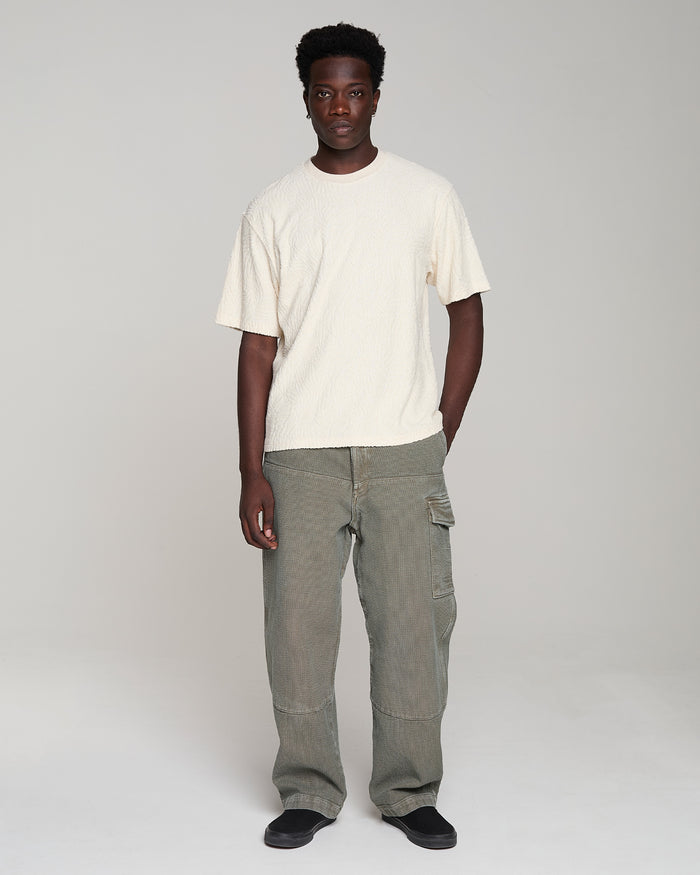 Eat Dust Cargo Pants A-Gi Cotton Grape Leaf