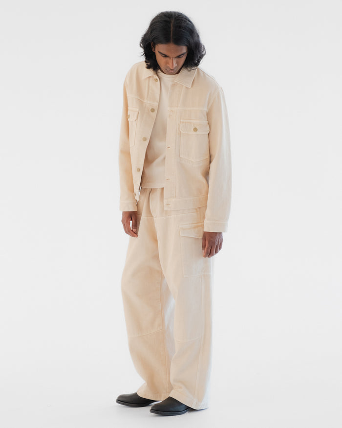 Eat Dust Cargo Pants Obi Cotton Cement